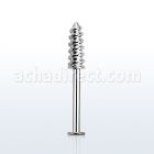 lbscw labret acero quirurgico rosca tornillo distribuidor