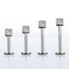 lbsdi3 labret acero quirurgico dado 3mm distribuidor