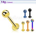 lbtb4 labret acero quirurgico anodizado bola 4mm distribuidor