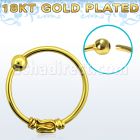 nr15rg aro nariz plata esterlina oro 18 kts alambre balines 10mm mayorista