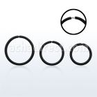 nr31bl aro nariz continuo plata 925 negra 1mm mayorista