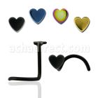 nscthr piercing nariz l acero anodizado corazon venta