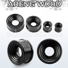 phar dilatacion tunel doble flare madera areng aberturas conicas rayadas lados al por mayor