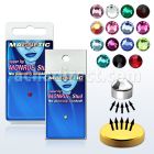pkmr1 surtido piercings falsos piercing monroe falso magnetico 3mm cristal bandeja magnetica dorada 1 pieza distribuidor mayorista