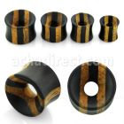 pkto dilatacion plug doble flare tonos madera ebano negro teca distribuidor