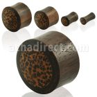 pnwb dilatacion plug doble flare madera sono madera coco incrustada al por mayor