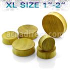 pwjxl dilatacion plug doble flare concava madera jaca xl venta