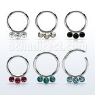 segh16f aro segmento bisagra acero quirurgico acabado brillo espejo cristales