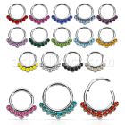 segh16p aro segmento bisagra acero quirurgico brillo espejo 7 cristal on mitad inferior distribuidor mayorista