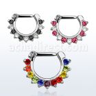 sepcx14 septum clicker barra cierre cristal colores alternantes distribuidor