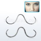 sepm septum retenedor retainer acero quirurgico brillo espejo bigote distribuidor