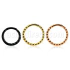 septdd septum aro continuo acero quirurgico recocido pvd diseno al por mayor