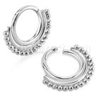 sgsh16 316l steel hinged segment ring chain balls