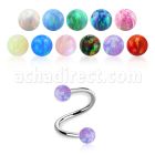 speop3xs espiral acero quirurgico bolas opalo 3mm distribuidor mayorista