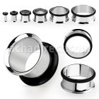 spg dilatacion tunel acero quirurgico brillo espejo anillo goma venta