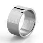 sr125 anillo ancho 10mm grabado acero inoxidable brillo espejo distribuidor mayorista