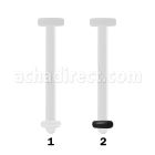 tr14 retainer lengua bio flexible anillos silicona mayorista