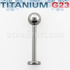 ulb4s labret titanio g23 bola 4mm distribuidor mayorista