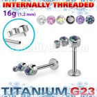 ulbin20xa titanium labret cz descending curve left internal