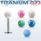 ulbop4s labret titanio g23 bola opalo 4mm venta