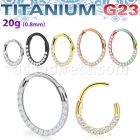 usgshss11 titanium g23 hinged segment ring side cnc cz