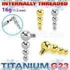 ush5in titanium g23 four bead balls descending top