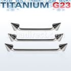 usubcn5 barbell superficial industrial titanio g23 45 grados conos 5mm al por mayor