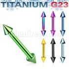 utbben25 barbell ceja helix titanio g23 anodizado conos 2 5mm distribuidor