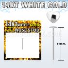 wysht1 piercing nariz doblar tu mismo oro blanco 14 kts 0 6mm corazon 2 5mm distribuidor