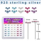 y36cumxm silver bend it yourself nose studs 22g colors 36
