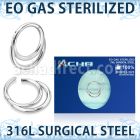 zsgsh8 sterilized steel hinged segment ring double rings