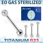 zubbbs piercing esterilizado barbell lengua titanio g23 bolas 5mm distribuidor mayorista