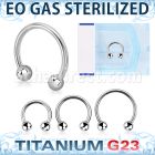 zucbeb piercing esterilizado barbell circular titanio g23 bolas 3mm distribuidor mayorista