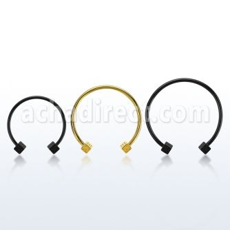 cbmtdi4l xxl anodized steel circular barbell, 14g w 4mm dices