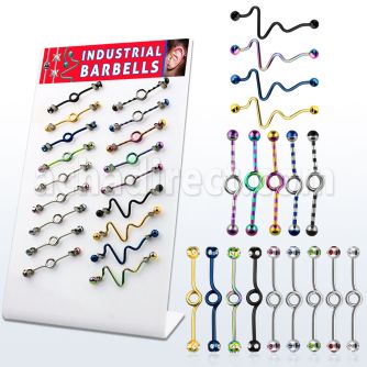 dind21 board w steel heartbeat loop industrial barbells