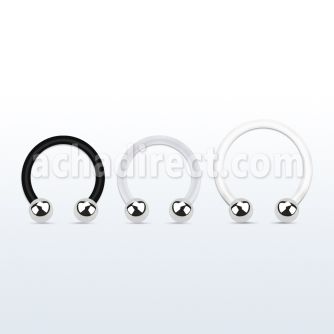 fcbeb bioflex circular barbell w 3mm steel balls