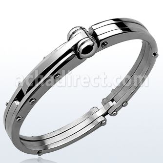 sbr98 stainless steel bracelet in high polish
