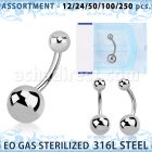 blk472 316l steel belly banana with 5 8mm steel ball