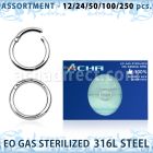 blk675 eo gas sterilized 316l steel hinged segment ring