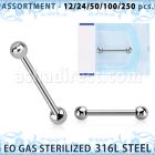 blk679 eo gas sterilized 316l steel nipple barbell 4mm