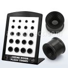 brpg110 board w areng flared flesh tunnel w conical opening