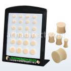 brsipg2 assorted size flesh tone silicon retainer plug