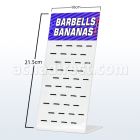 dac50 empty display for clip complete w rubber string