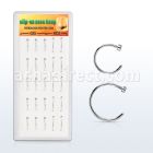 dnsm118 box w 925 silver fake nose clips