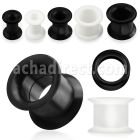 fpsi silicone double flared flesh tunnel 4 20mm