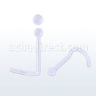 nscrt20 bio flex nose screw retainer w 2mm ball shaped top