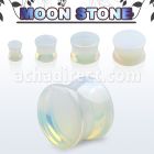pgsbb real moon stone double flared plug