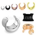 sdp hand polished 316l steel saddle plug