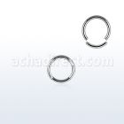seg18 polished 316l steel segment ring diameter 6mm to 10mm