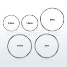 sell high polished surgical steel xl sized seamless ring